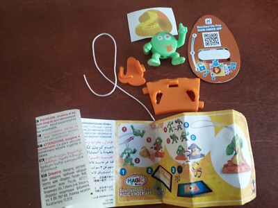Ü-EI Kinder Joy Emoji D 2019 Serie Gelb EN 451 + BPZ. + AAF.
