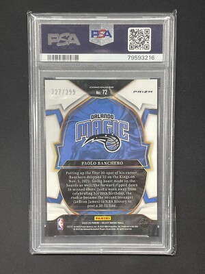その他 PSA9 PAOLO BANCHERO PANINI RC AUTO 2022-23 Paolo Banchero GALACTIC SSP Panini Rookie Revolution