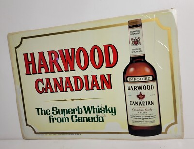 VTG Duncan Harwood Canadian Whisky 20  x 14  Table mat