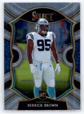 Derrick Brown 2020 Panini Select Rookie #87