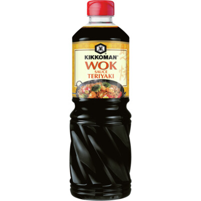 Kikkoman japanische Wok Sauce Teriyaki natürlich dickflüssig 975ml