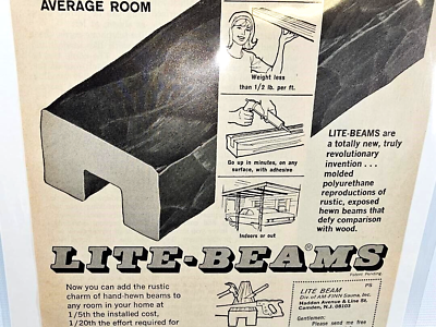 Print Ad Lite-Beams 1968 Full Page Magazine 6 Print Ad Lite-Beams 1968 Full Page Magazine 6