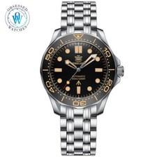Steeldive SD1957 Black 300m SS Seiko NH35 Automatic Dive Master Watch *UK Stock*