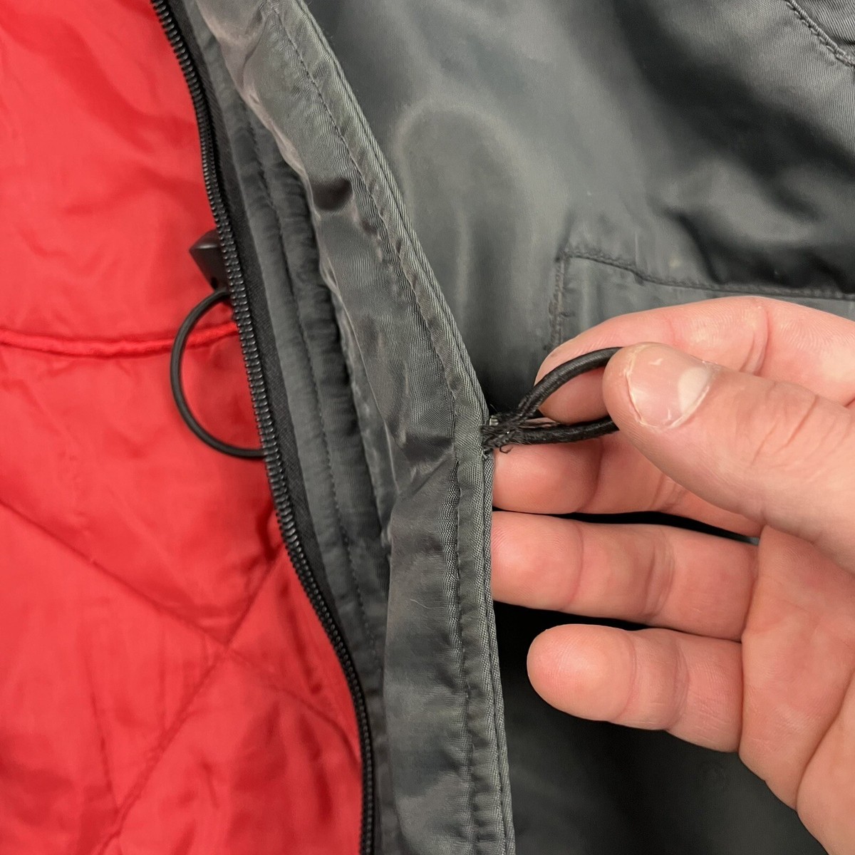【JEEP】fur quilting down jacket cargo-jacket-with-fur-hood-