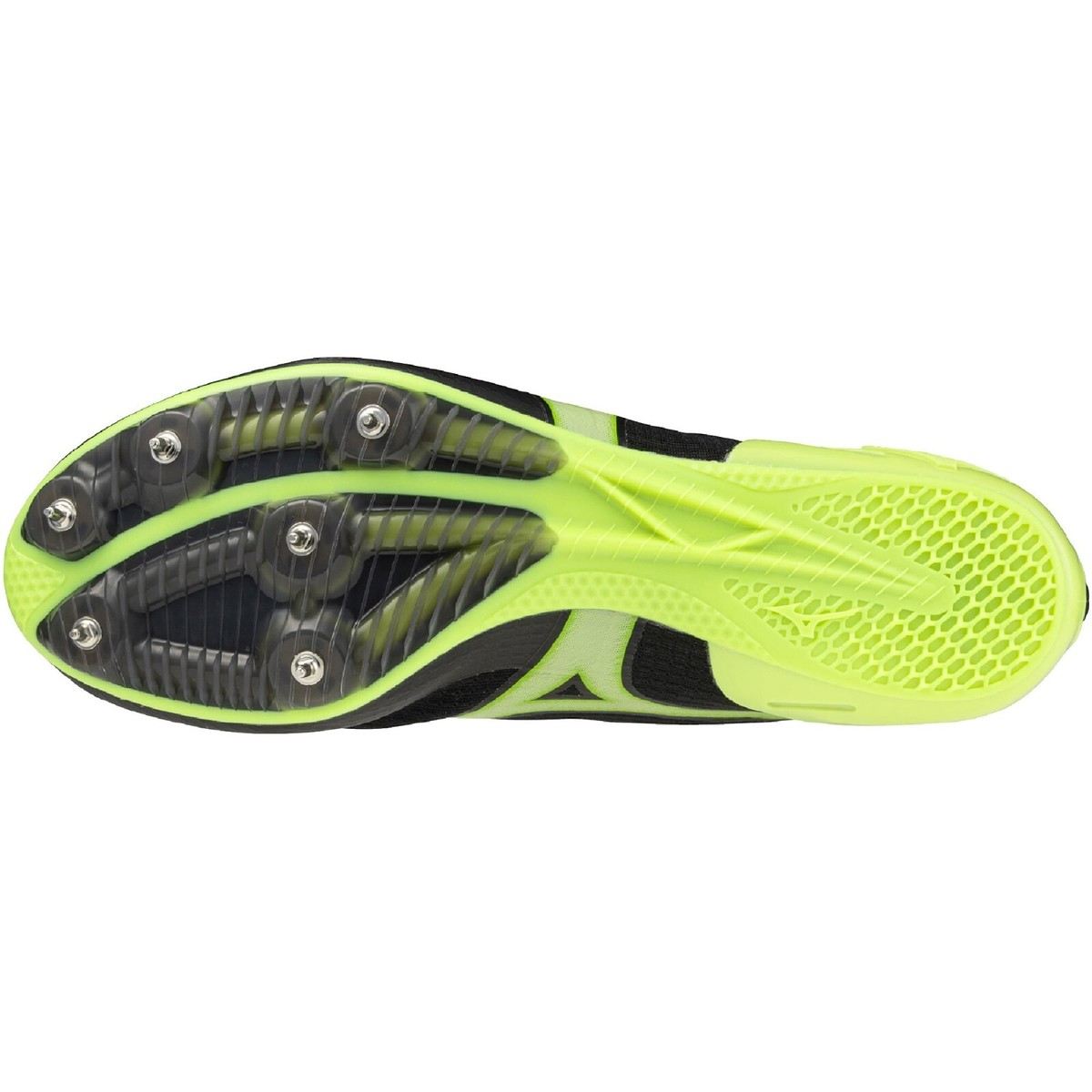 Mizuno スパイクシューズ ブラック/ゴールド MIZUNO - ミズノ スペシャルオーダー 陸上 スパイク 中 長距離用