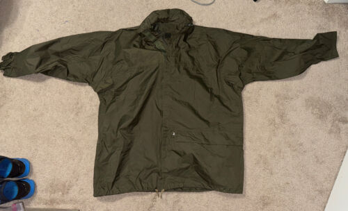 VESTE MILITAIRE IMPERMÉABLE ARMÉE NÉERLANDAISE JEKKER NATWEER EMBALLABLE SMOCK KL - Photo 1 sur 4