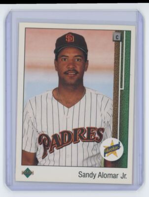 1989 Upper Deck Star Rookie Sandy Alomar Jr. San Diego Padres #5