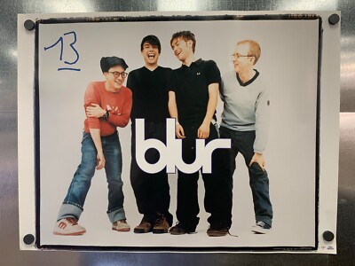 Blur 13 promo poster | eBay