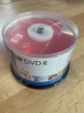 NEW HP DVD-R Spindle 50 Pack 16X / 4.7GB / 120 Min Video Recordable Disc