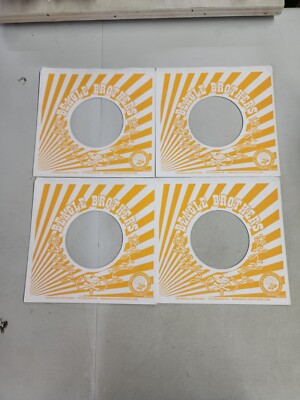45 RPM 7'' RECORD SLEEVES CO. SLEEVE 4 PACK SEE PHOTOS -  Beagle Brothers (SLV95)