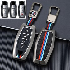 Zinc Alloy Car Key Fob Cover Case Keychain For Mitsubishi Outlander Triton L200 Zinc Alloy Car Key Fob Cover Case Keychain For Mitsubishi Outlander Triton L200
