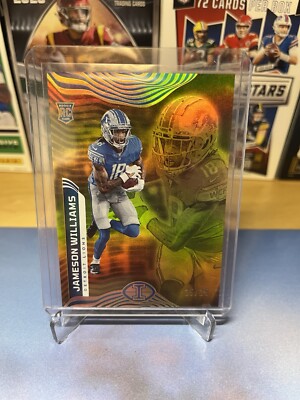 2022 Panini Illusions #30 Jameson Williams /25 Detroit Lions RC