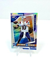 2021 Rookies and Stars Mac Jones Airborne Silver Prizm Rookie RC #AB 20 Patriots
