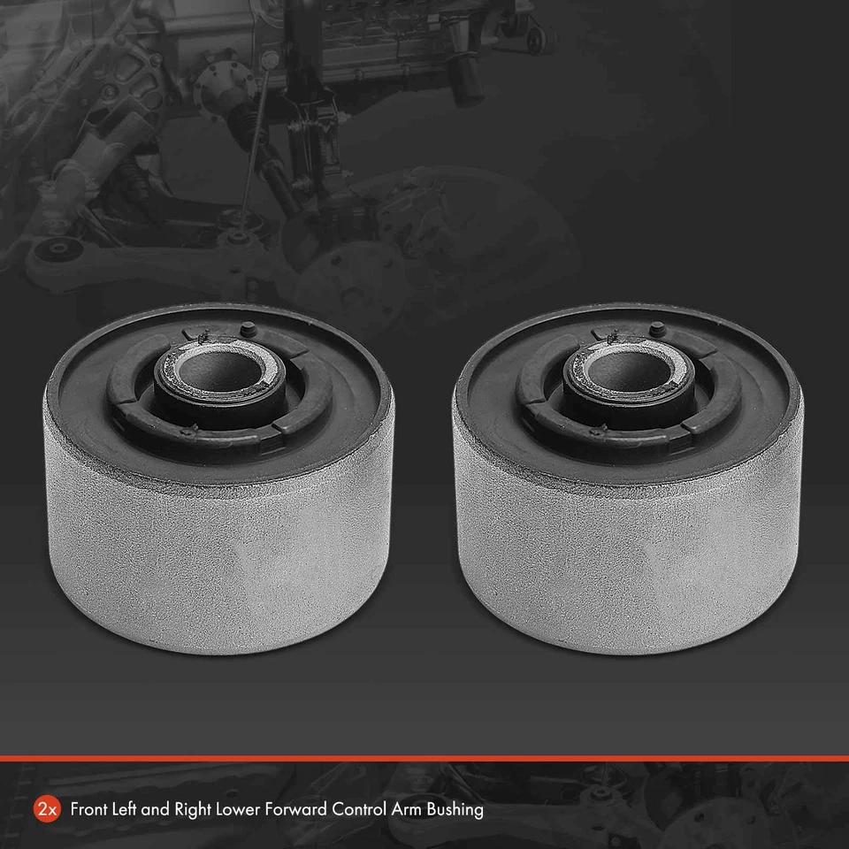 2x Buje de brazo de arrastre delantero inferior delantero para Mercedes-Benz W463 G500 G55 AMG Foto 3 de 4