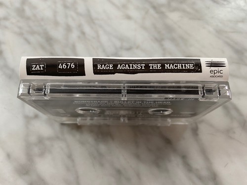 Rage Against The Machine Bombtrack Bullet In The Head CASSETTE Tape PROMO! OOP! - Picture 3 of 3