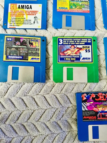 AMIGA Magazine Cover 3.5” Disks x13no. - Various Editions - Excellent Condition - Photo 4/6