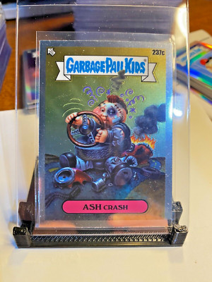 ASH CRASH 2023 Garbage Pail Kids Chrome Series 6 237c C Name Variation