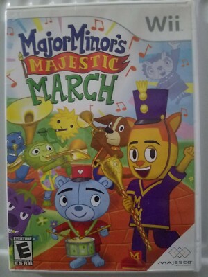  Tested working Major Minor's Majestic March (Nintendo Wii, 2009)