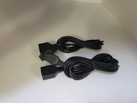 TWO (2)  NEW 10 Foot Extension Cables for Sega Genesis Controller Joystick  10FT