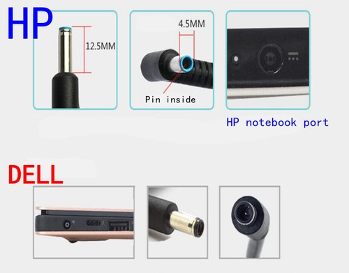 USB Type C to Notebook DC4.5x3.0 Port Adapter Charger Cable 1.5m for HP Dell 65W - Picture 4 of 4