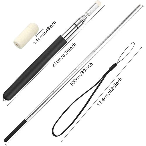Telescopic Teacher Pointer Stick with Hand Lanyard 2 Pack Teaching Pointer fo... - Picture 5 of 7