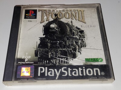 Jeu PS1 : Railroad Tycoon 2 - Complet - Jeux vidéo