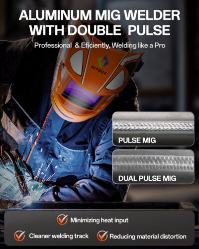 MIG/SPOT/PULSE-TIG/STICK Welder,200A 7IN1 Welder for Car Repair/Home - Picture 6 of 18
