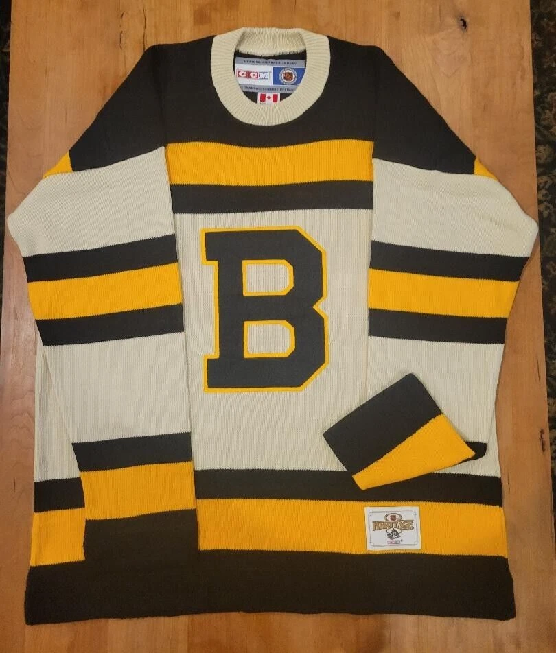 vintage boston bruins sweater