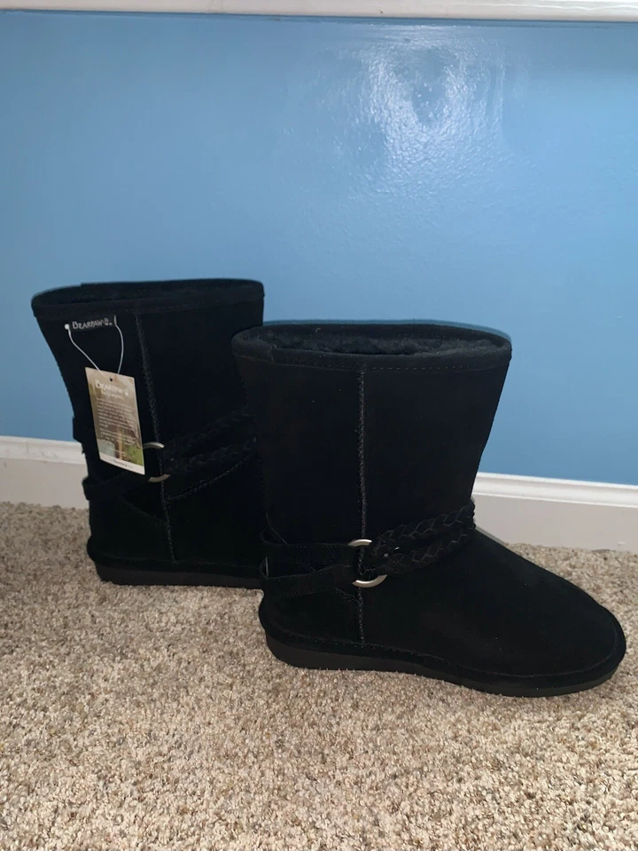 Nuevas botas BEARPAW Adele para niñas de Finish Line Foto 3 de 4