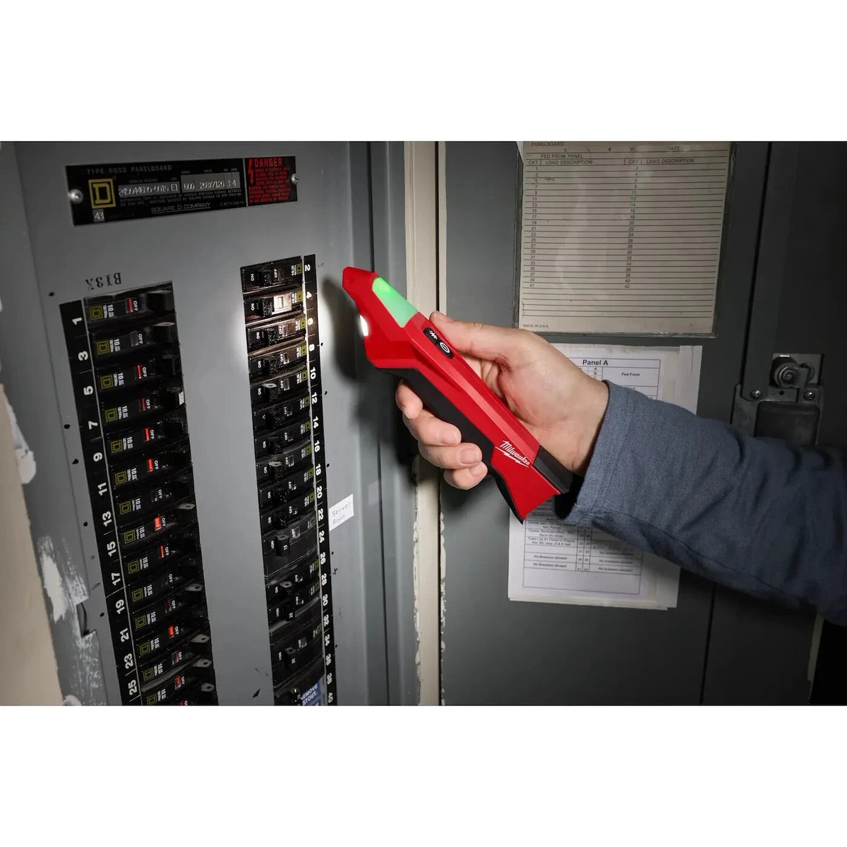 Breaker Led Light Residential Commercial Circuit Finder Milwaukee Circuit Breaker Finder ...