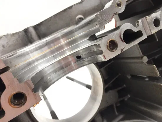 Engine Left Right Center Cases 2004 BMW R1100S Boxer Cup Replika 2935A x - Изображение 3 из 4