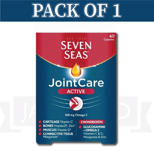 SEVEN SEAS - Jointcare Active 60ct - EXP- 08/2025 - Picture 2 of 8