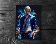 Sanji One Piece Poster - Anime Manga Wallart - No Frame