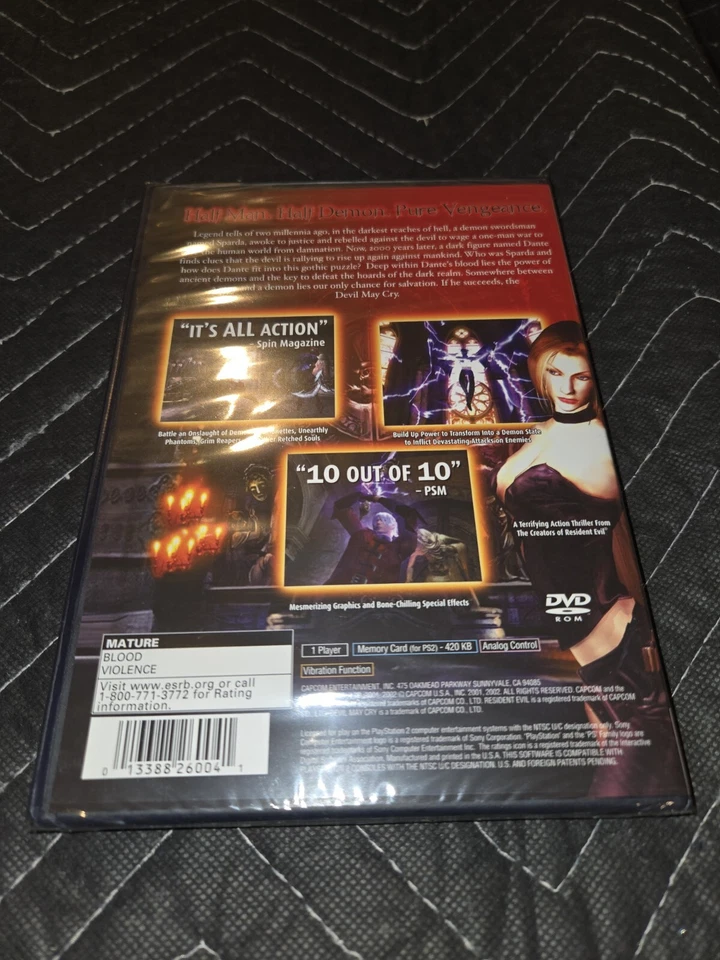 Devil May Cry Greatest Hits Playstation 2 PS2 BRAND NEW SEALED  - Image 2 of 4