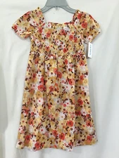 NWT Carter's Smock Floral Dress Girls Autum Fall Many sizes
