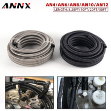 4an6an8an10an12an Nylon Stainless Steel Braided Cpe Oilgasfuel Line Hose 4an6an8an10an12an Nylon Stainless Steel Braided Cpe Oilgasfuel Line Hose