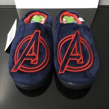 Marvel Avengers Icon Logo Kids Slip On Slippers US 2 / EU 33