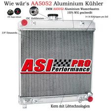 Radiatore 2 file per 76-85 Mercedes-Benz 230 240D 280E 300D 2.3L 2.8L 3.0L L6 85