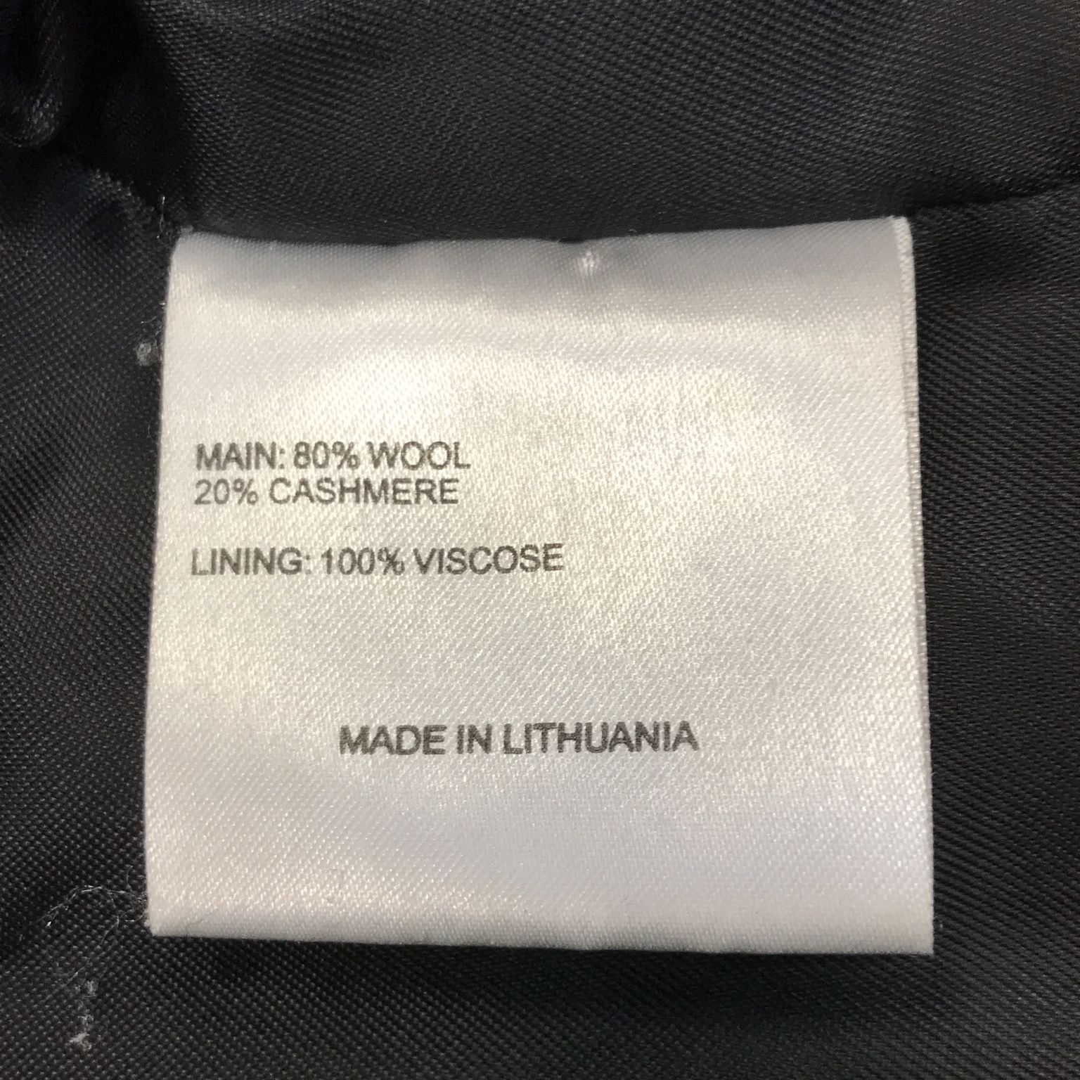 Karen Millen, Mantel, Damen, Größe 38, Schwarz, Kaschmir/Viskose/Wolle