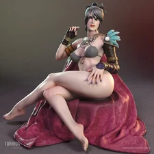1/10 Morrigan 2 SFW UNpainted FANTASY female FIGURINE  1:10  torridaminis 2024