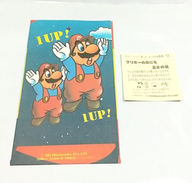 (Game Item) Sticker, Super Mario Bros 2, Goomba 1986, Amada, Mint, Famicom, Card