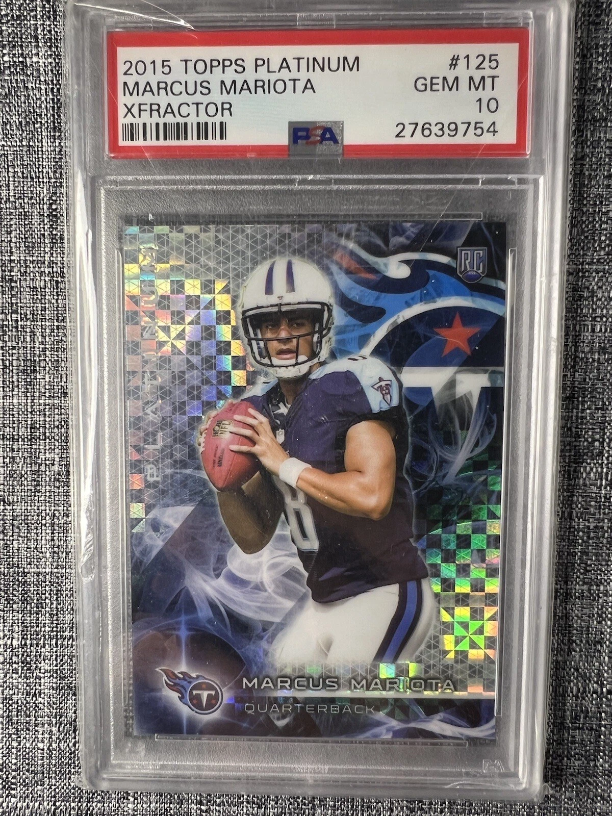 Marcus Mariota Topps Platinum #125 Xfractor
