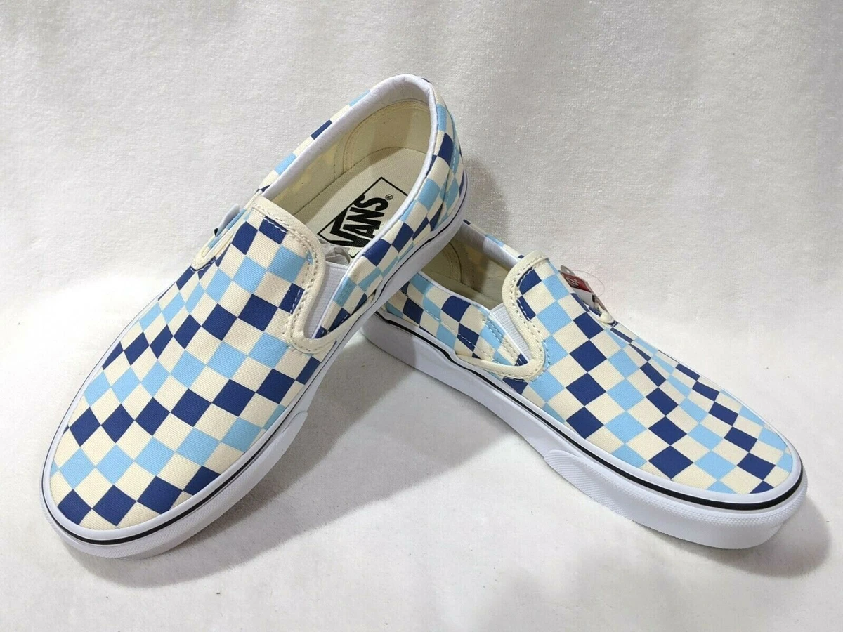 Vans checkerboard store blue topaz