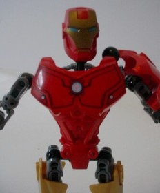 Lego 4529 IRON MAN Figure Marvel Super Heroes Avengers Incomplete