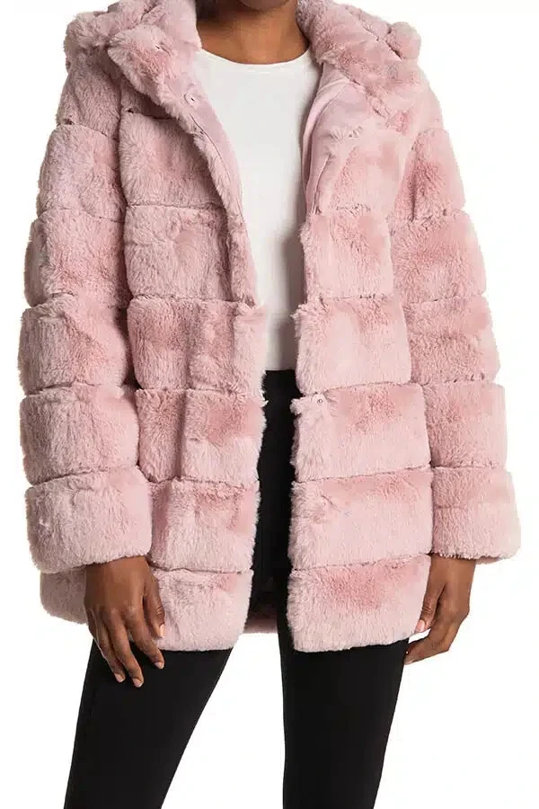 BCBGMAXAZRIA Coats, Jackets & Vests Faux Fur Outer Shell for Women 