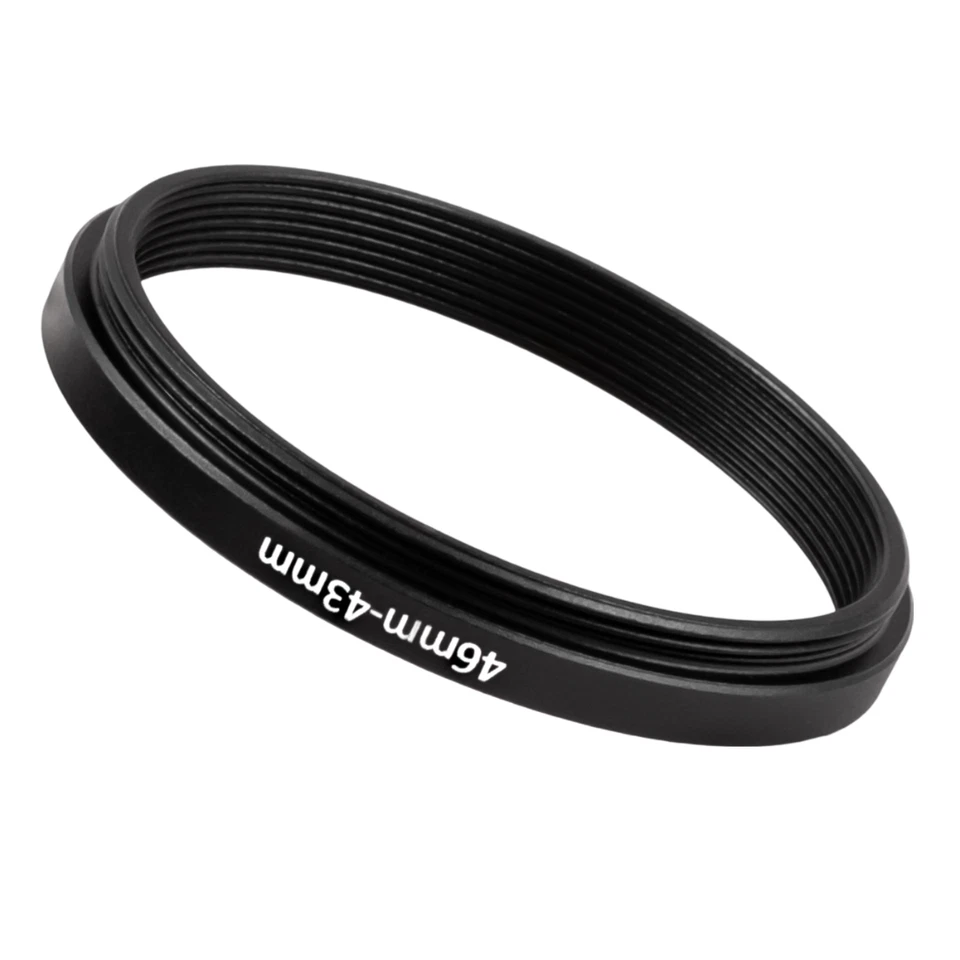 46mm to 43mm Stepping Step Down Filter Ring Adapter 46mm-43mm - Image 2 of 2