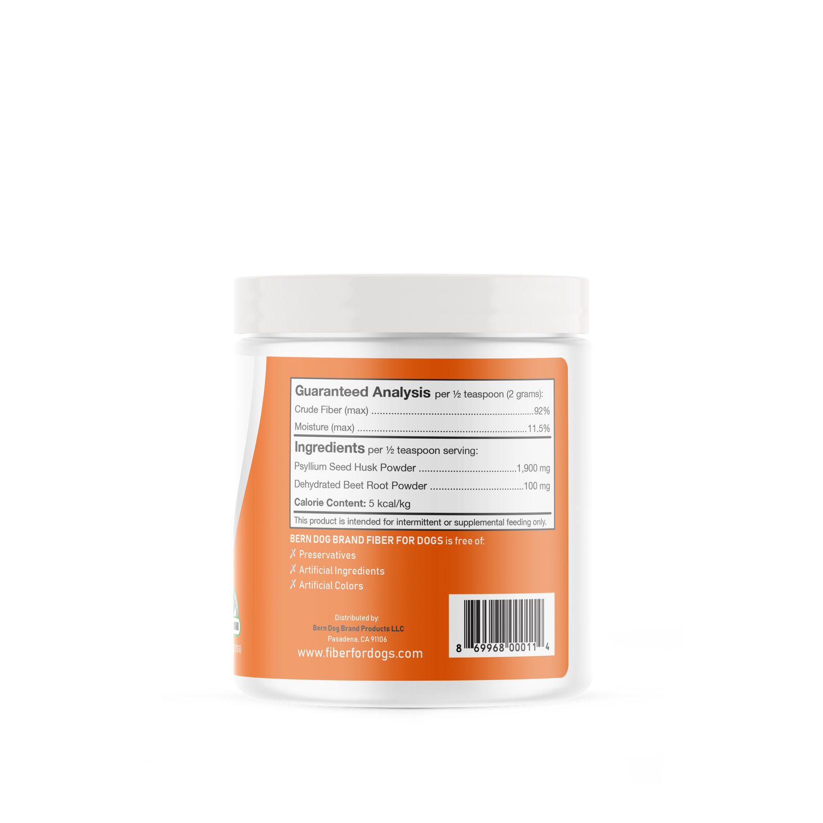 Fiber for Dogs supplement for diarrhea, constipation & anal gland issues 6 oz eBay