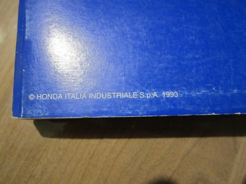 Sehr großes original Werkstatthandbuch Honda SJ 50 P, V und SH 100 T von 1993 - Bild 5 von 10