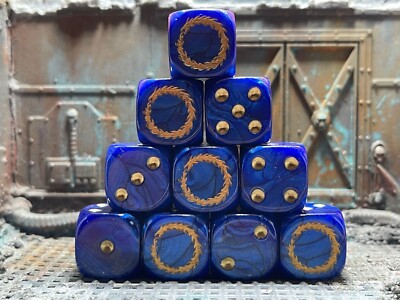 Thousand Sons, Custom Inspired Dice, ideal for Tabletop Games