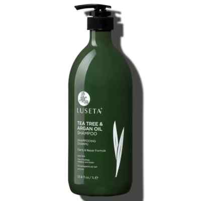 Luseta Teebaum & Arganöl Shampoo 1000 ml - für geschädigtes & fettiges Haar JUMBO 